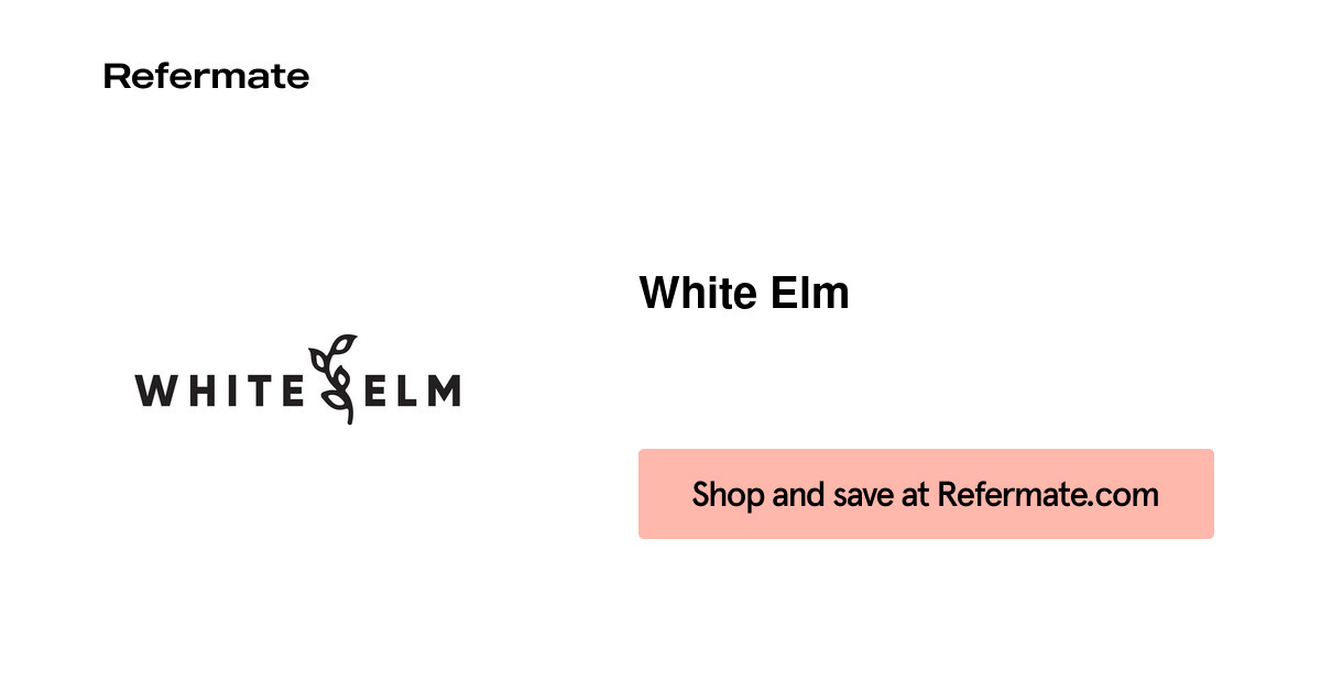 white elm discount code